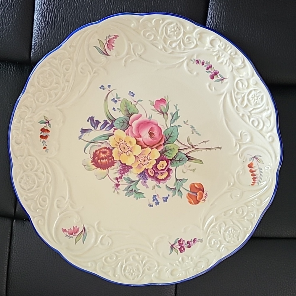 Antique Coalport decorative plate